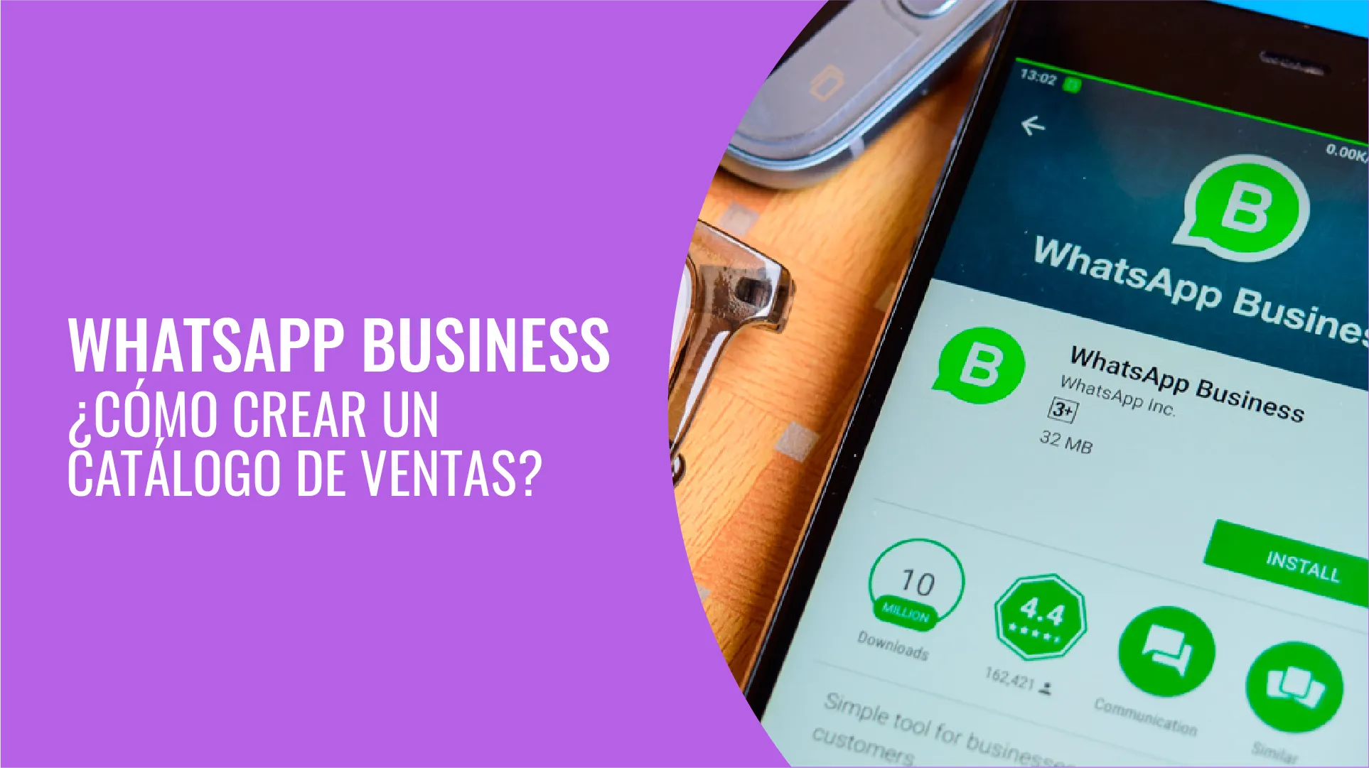 crea un catalogo en whatsapp business