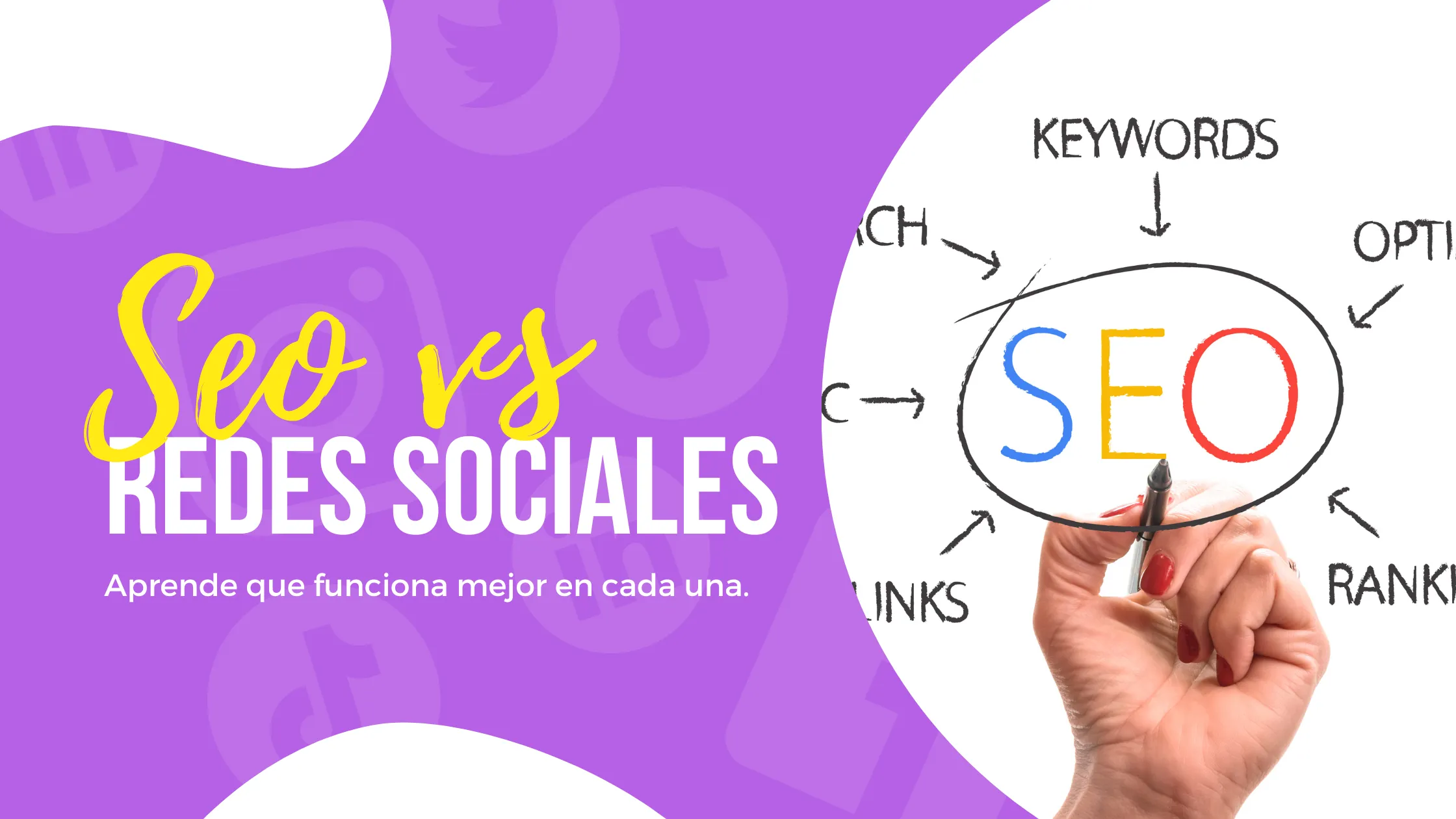 SEO vs Redes sociales. Totalmente distintos, pero complementarios. ¿Cómo usarlos?